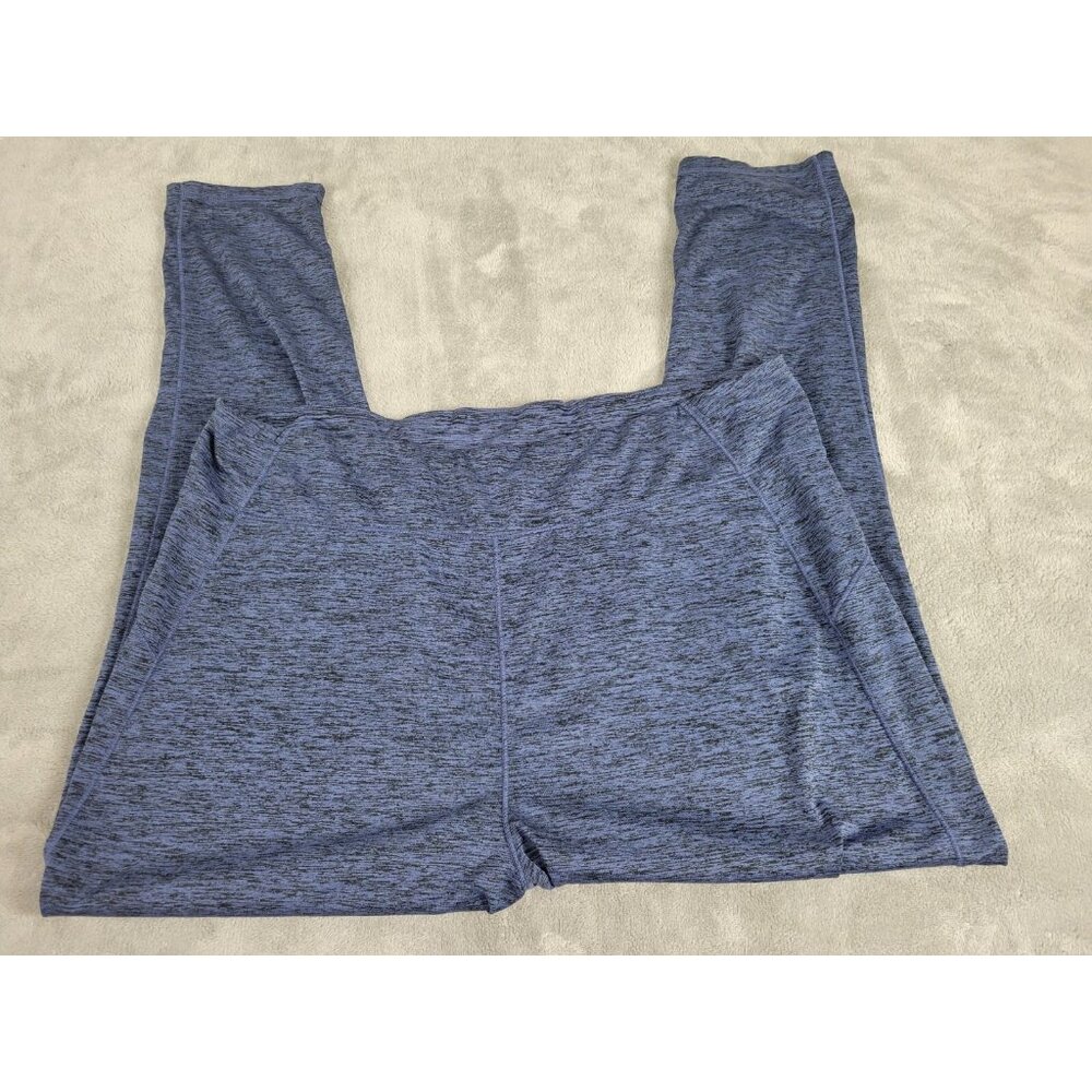 Cuddl Duds 2XL Jogger Pants Womens High Rise 34x27 Gray Stretch Tapered BLU186E